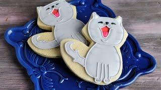 CUTE KITTEN COOKIES, HANIELA'S