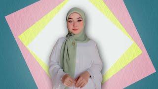 7 JILBAB SEGI EMPAT KREASI TERBARU | CARA BERHIJAB SEGI EMPAT MODERN SIMPLE #hijabtutorial
