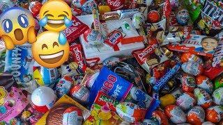 Я люблю когда очень много конфет!         a lot of candy!