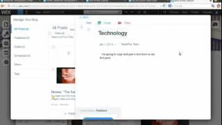 How to edit Your blog  Wix Tutorial  part 2   NezaPlus