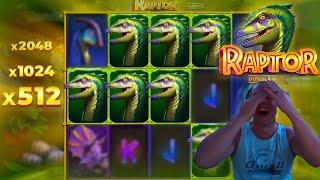 RAPTOR DOUBLEMAX SLOT BONUS SQUIRTS LARGE!