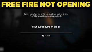 SERVER BUSSY FREE FIRE| FREE FIRE NOT OPENING ISSUE| FREE FIRE NEW EVENT| FF NOT OPENING