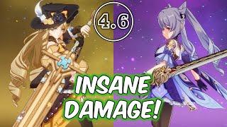 Navia & Keqing | Spiral Abyss 4.6 Floor 12 | Full Star Clear