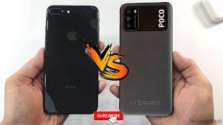 POCO M3 vs iPhone 8 Plus | SpeedTest, Camera Comparison, Antutu