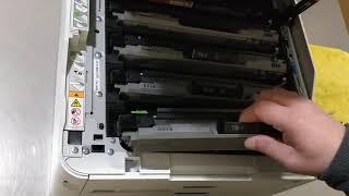 How to replace, reset BU-223CL Belt Unit for Brother MFC-L3710CW, MFC-L3750CDW and MFC-L3770CDW