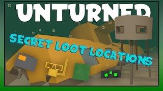 Unturned | Secret Loot Locations In Washington!