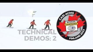 Interski: Snowboard Technical Demos (Run 2)