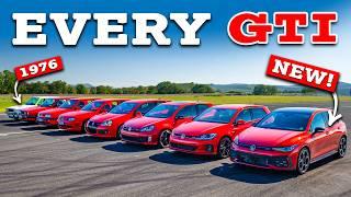 VW Golf GTI Generations DRAG RACE