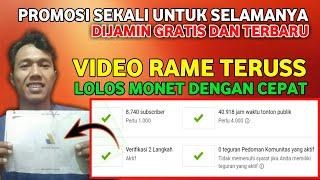 Cara Promosi Video Youtube Paling AKURAT, Sekali Untuk Selamanya - promosi video youtube gratis