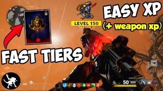 BEST Methods For FAST Tiers, XP, And Weapon XP In Cold War Zombies!!
