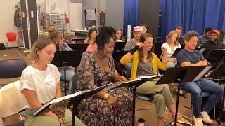 Go Inside the WAITRESS Rehearsal Room with Sara Bareilles & More as They Perform "Opening Up"