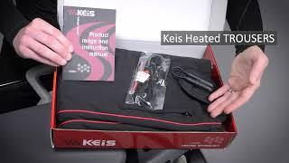 What is included with your Keis Heated TROUSERS