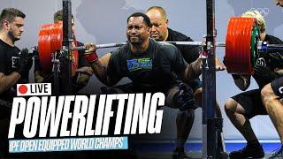   LIVE World Open Equipped Powerlifting Championships | Men 105kg