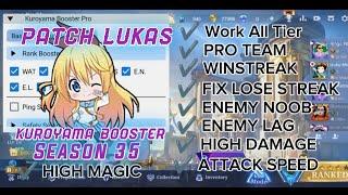 Kuroyama Booster Pro v1.6 ( No need Virtual ) Patch Lukas Season 35