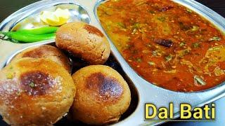 कुकर में बनाये राजस्थान के प्रसिद्ध दाल बाटी | Dal Bati | Chef Bhupi | Honest Kitchen