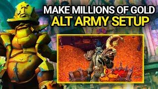 Concentration Alt Army Goldmaking - Enchanting & Tailoring Profession Builds | Walkthrough Guide