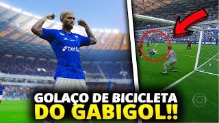 GABIGOL FAZ PUSKÁS DE BICICLETA!! O GOL MAIS LINDO DA CARREIRA!! - Master League #40 PES 2021 PATCH