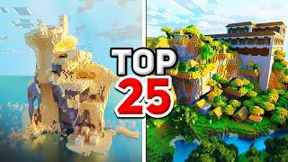 TOP 25 BEST VILLAGE SEEDS For MINECRAFT for 1.21! (Minecraft Bedrock Edition Seeds)