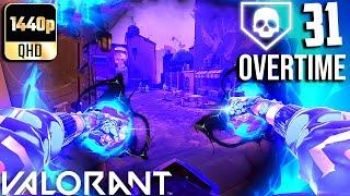 NCG- Valorant 31 Kills As Yoru Ascent Overtime Unrated Full Gameplay #57! (No Commentary)