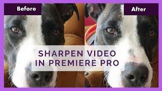 How to Sharpen HD to look like 4k in Adobe Premiere Pro CC