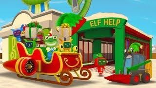 Gecko's Christmas Party | Gecko's Garage | Christmas Trucks For Children