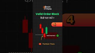 Valid Order Block in SMC #shorts