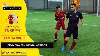 BeymonaFC - Los Galactıcos MahmoodCoffee Mini Futbol Türkiye Futbol Turnuvası Derbi Futbol Maç Özeti