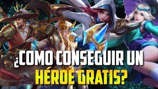 ¿¡COMO CONSEGUIR UN HÉROE GRATIS!? - MOBILE LEGENDS ESPAÑOL