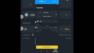 How to Transfer USDT/Funds From Spot wallet  to Futures Wallet in Binance