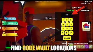 BASKETBALL TYCOON MAP FORTNITE CREATIVE - HOW TO FIND CODE VAULT LOCATIONS