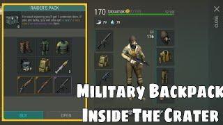 *New! MILITARY BACKPACK INSIDE THE CRATER (Insane) | Last Day on Earth: Survival