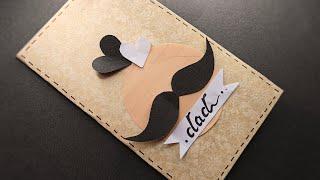 DIY father's day greeting card   || step by step tutorial 