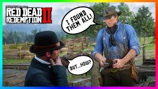 What Happens If You Find ALL Of The Cigarette Cards Before Meeting The Man Looking For Them In RDR2?