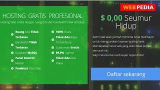 CARA MEMBUAT WEBSITE HOSTING DAN DOMAIN GRATIS SEUMUR HIDUP 2021