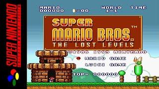 [Longplay] SNES - Super Mario All-Stars - Super Mario Bros - The Lost Levels [Mario] (HD, 60FPS)