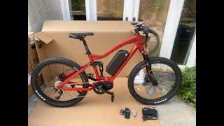 Unbox and Assemble 52Volt Bafang Ultra Full Suspension Mountain Bike