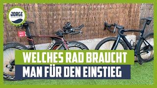 Welches Rad braucht man für den Triathlon Einstieg?