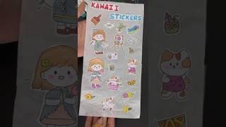 Homemade KAWAII STICKERS ഉണ്ടാക്കാം️|| Cuddle Cloud #diy #diyideas #craft #shorts