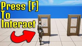 How To Make Interactable Doors | Unreal Engine 5 Tutorial