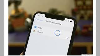 How To Change  Default Browser On iPhone - After iOS 14 Install - To Chrome From Safari