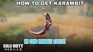 *NEW* How to Get FREE Karambit in COD Mobile 2023 
