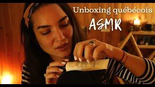 ASMR UNBOXING QUEBECOIS  Et p'tite annonce