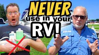 RV Products That Damage Your RV! Black & Grey Tank Cleaning Myths
