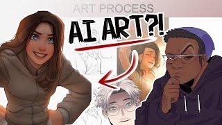 This Webtoon Original Uses AI?!?! | Webcomics Hubcast S3 Ep 14