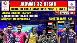 Jadwal Japan Open 2022 Hari Ini Day1 ~ APRIYANI/SITI FADIA Hadapi Kanada | MINION vs Malaysia