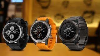 Garmin fenix 5S Plus, 5 Plus and 5X Plus | 2018