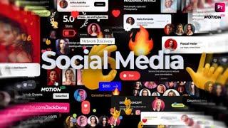 Social Media Graphics Pack for Premiere Pro  Free Download Extension