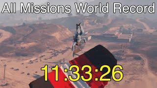 GTAV All Missions Speedrun in 11:33:26 (World Record)