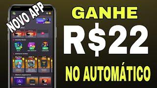 Novo App Para Ganhar Dinheiro no Automático! Aplicativo Pagando Via Pix e Paypal