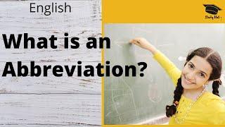 What Is An Abbreviation? - English Lesson KS2 SATS and 11+ #shorts